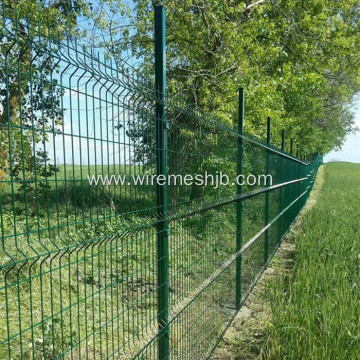 Dark Green Triangle Welded Wire Mesh Fence